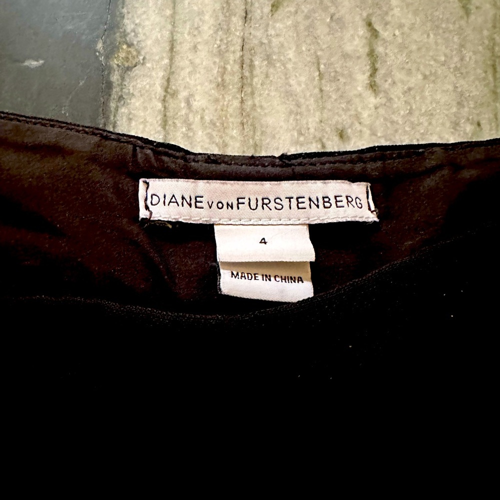 Diane Von Furstenberg black pants